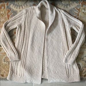 BEAUTIFUL! Cable knit open cardigan Anthropologie